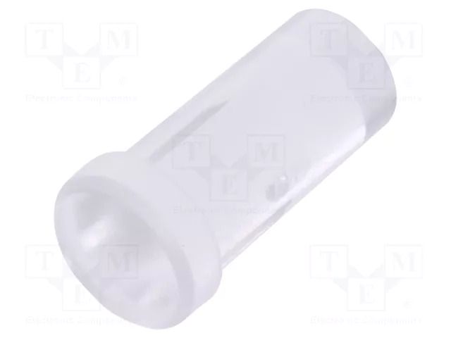 Fiber for LED; Ø5mm; L: 10mm; round; Front: flat; straight MENTOR 1293.2000