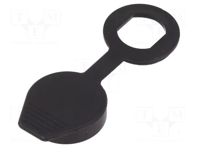 Dust cover; elastomer thermoplastic TPE; black RST ROZTOCZE 2.904.007