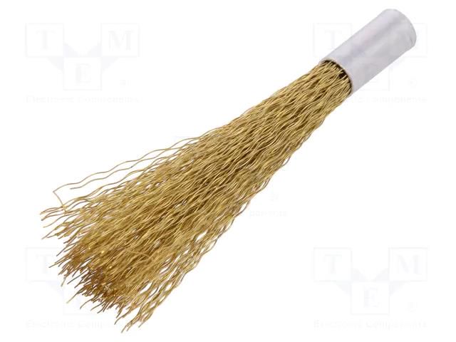 Tool: replaceable brush cartridge; brass wire; 4mm DONAU ELEKTRONIK D-GPME