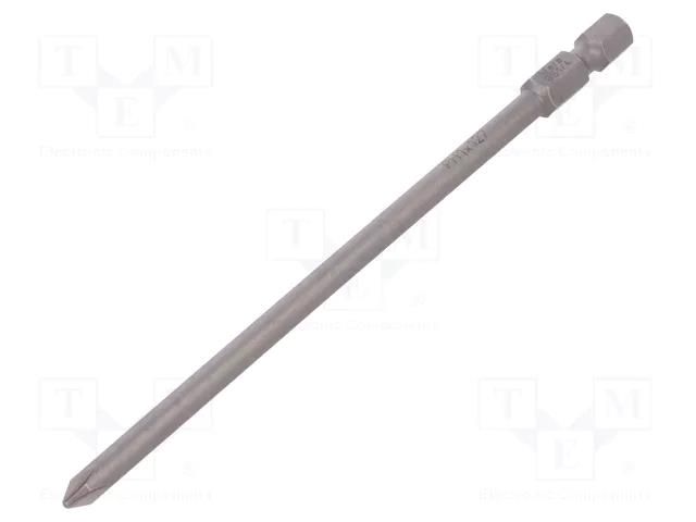Screwdriver bit; Phillips; PH1; Overall len: 127mm WERA WERA.851/4Z/127PH1