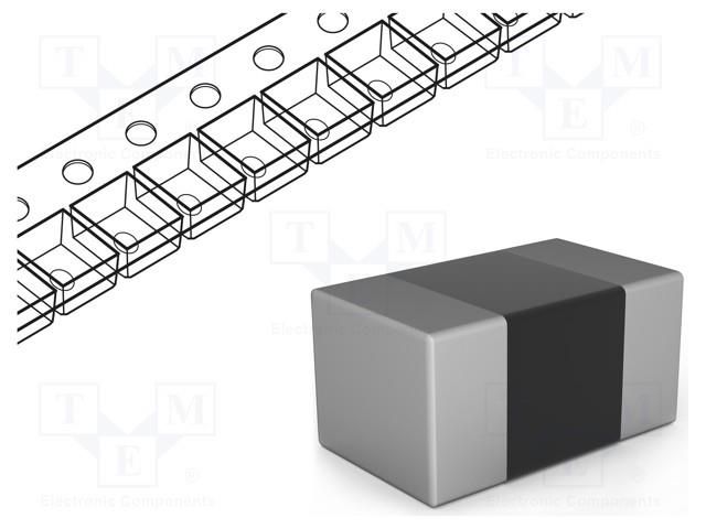 Ferrite: bead; Imp.@ 100MHz: 120Ω; SMD; 0.45A; 0201; R: 0.23Ω; BLM MURATA BLM03AX121SN1D