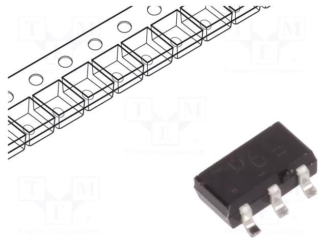 IC: digital; buffer,non-inverting; Ch: 2; CMOS; SMD; TSOP6; 2÷6VDC NEXPERIA 74HC2G16GVH