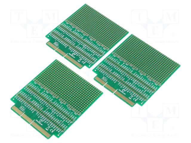 Expansion board; Board: Breadboard,prototyping MICROCHIP TECHNOLOGY AC164126