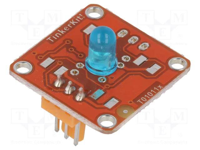 Extension module; prototype board; LED diode 5mm blue ARDUINO T010111