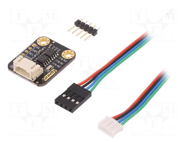 Module: RTC; DS1307; I2C; 5VDC; Kit: module,wire jumpers; 22x27mm DFROBOT DF-DFR0151