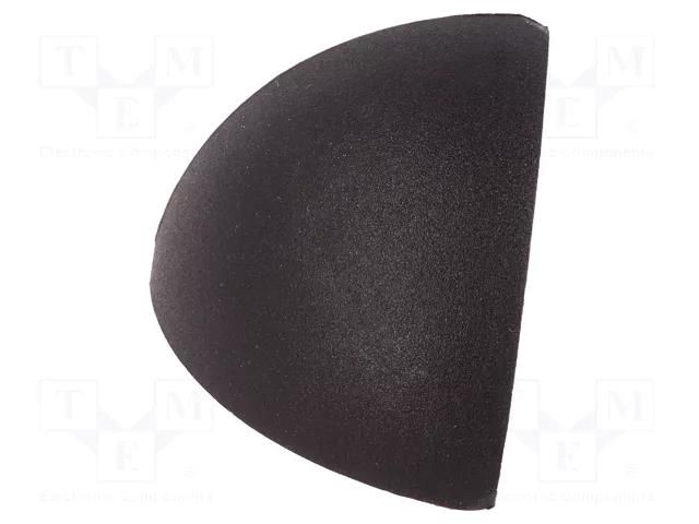 Stopper; for angle bracket; polyamide; 30mm; black FATH FA-093WEA302B