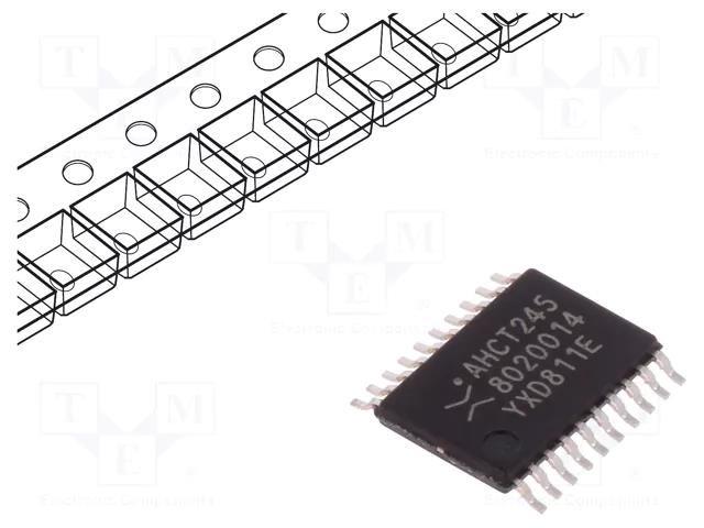 IC: digital; bus transceiver; Ch: 8; CMOS,TTL; SMD; TSSOP20; AHCT NEXPERIA 74AHCT245PW.118