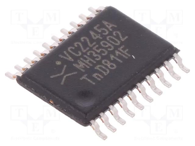 IC: digital; transceiver; Ch: 8; CMOS,TTL; SMD; TSSOP20; 1.2÷3.6VDC NEXPERIA 74LVC2245APW.112