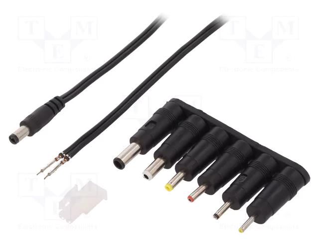 Adapter; Out: AMP,universal plugs set; 1.8m BREVE TUFVASSONS PFS-UNI