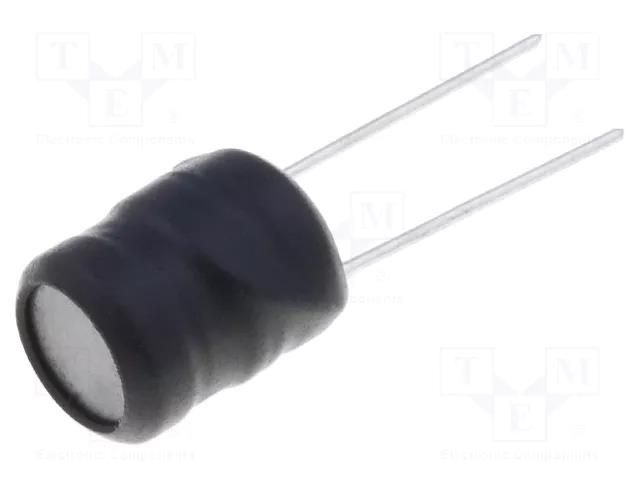 Inductor: wire; THT; 18mH; 150mA; 38Ω; ±10%; Ø9.5x11.5mm; vertical FERROCORE COIL0810-18