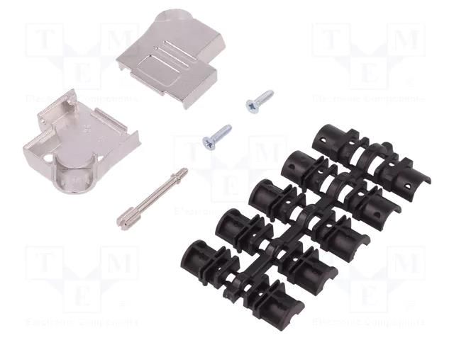 Enclosure for connectors: D-Sub; D-Sub 9pin,D-Sub HD 15pin HARTING 09670090333