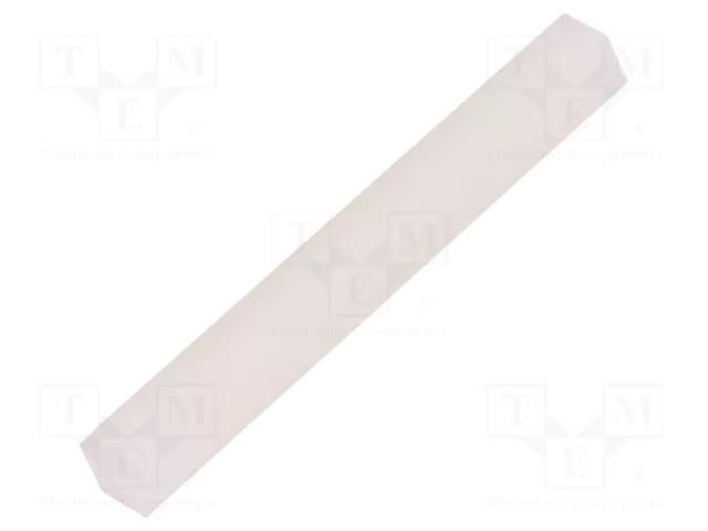 Screwed spacer sleeve; hexagonal; polyamide; M3; 42mm FIX&FASTEN HP-42