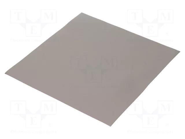 Shielding mat; 240x240x0.5mm; Permeability: 60; EFR KEMET EFR05-240X240