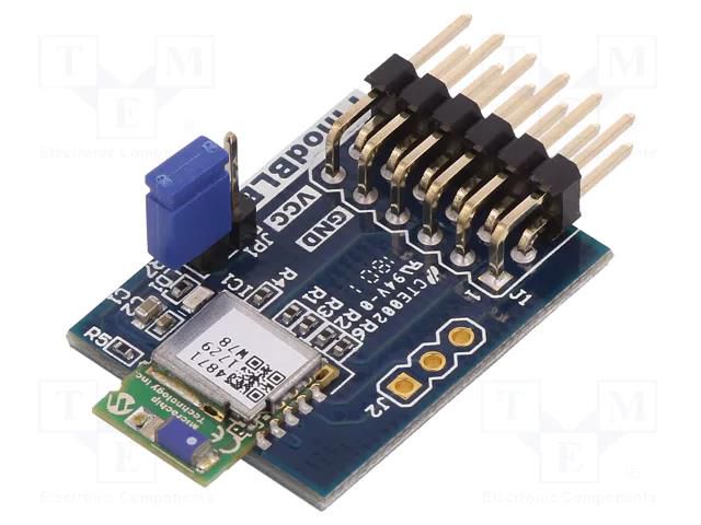 Pmod module; prototype board; Comp: RN4870; Add-on connectors: 1 DIGILENT 410-359