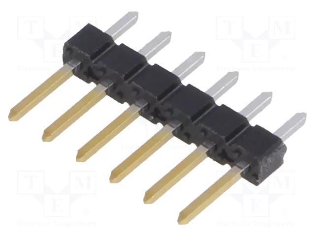 Connector: pin strips; pin header; male; PIN: 6; BERGSTIK; straight AMPHENOL COMMUNICATIONS SOLUTIONS 77311-818-06LF