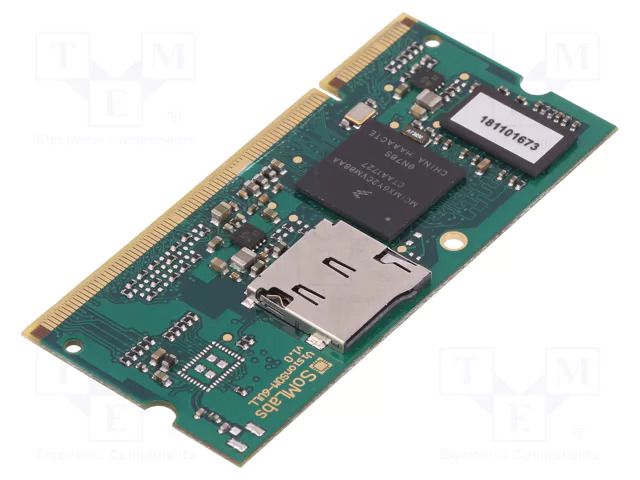 SOM; integrated compute module; Cortex A7; microSD,SO DIMM 200 SOMLABS Y2792C512RSD0SF