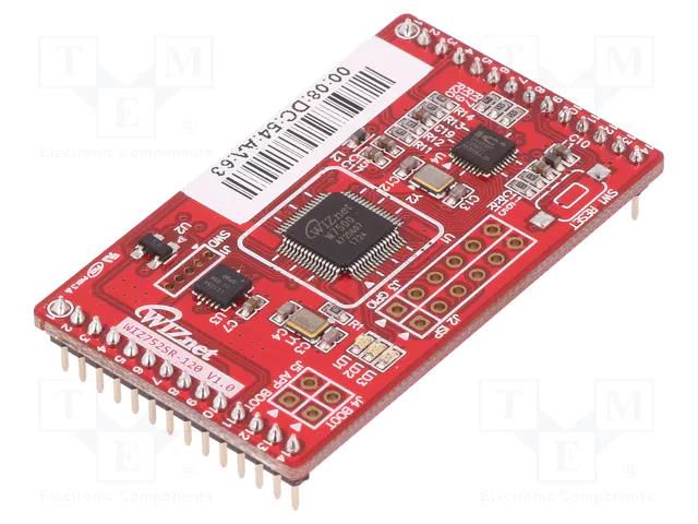 Module: Ethernet; Comp: IP101GRI,W7500; Cortex M0; 3.3VDC WIZNET WIZ752SR-120