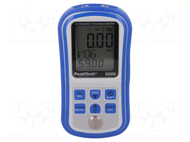 Tester: thickness; 1÷300mm; 1%; Measurement memory: 12 PEAKTECH PKT-P5225