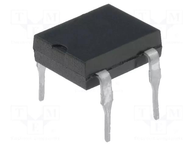 Bridge rectifier: single-phase; Urmax: 200V; If: 1A; Ifsm: 50A; DFM VISHAY EDF1DM