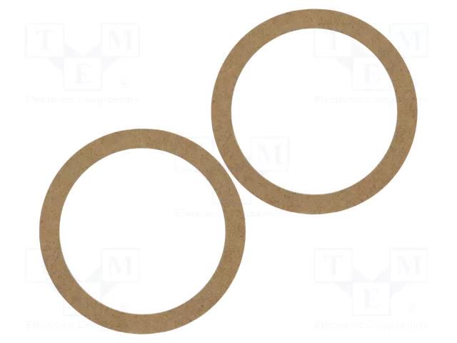 Spacer ring; MDF; 165mm; 2pcs. BASSER MDF.UNI11