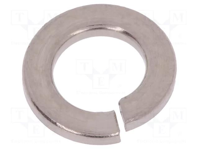 Washer; spring; M4; D=7.6mm; h=0.9mm; acid resistant steel A4 KRAFTBERG K4/D127-A4
