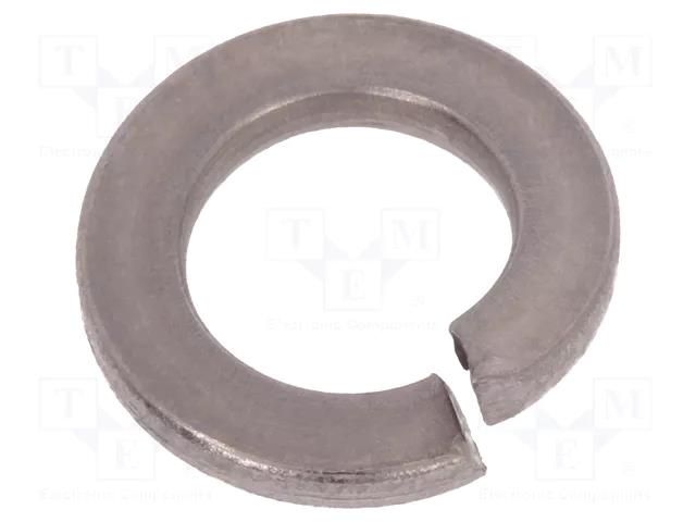 Washer; spring; M5; D=9.2mm; h=1.2mm; acid resistant steel A4 KRAFTBERG K5/D127-A4