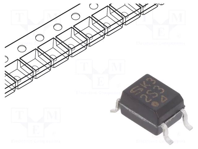Optotriac; 3.75kV; without zero voltage crossing driver; Ch: 1 SHARP S2S3A00F