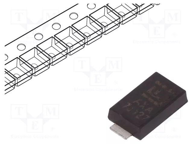 Diode: TVS; 600W; 11.7V; 35.3A; unidirectional; ±5%; DO221AC LITTELFUSE TPSMA6L10A-LF