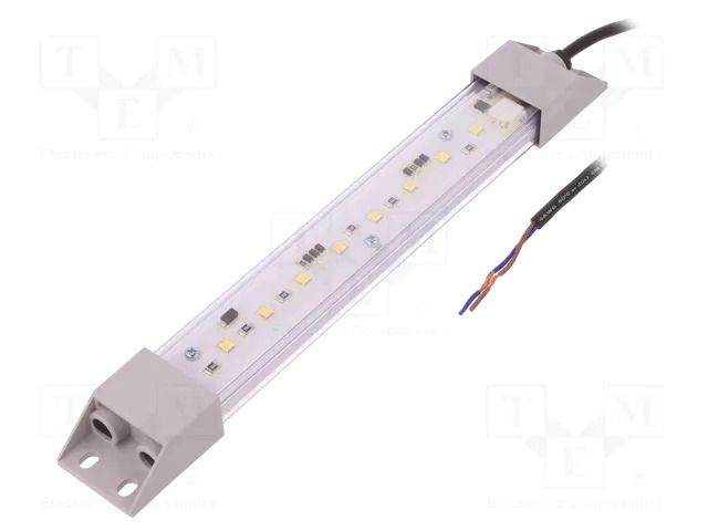 Lamp: industrial; 6500K; IP65; Colour: transparent; 2.9W; 240lm IDEC LF1B-NB3P-2THWW2-3