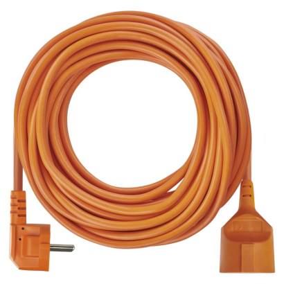 Extension Cord 15 m / 1 sockets / orange / PVC / 1,5 mm2, EMOS P01215R