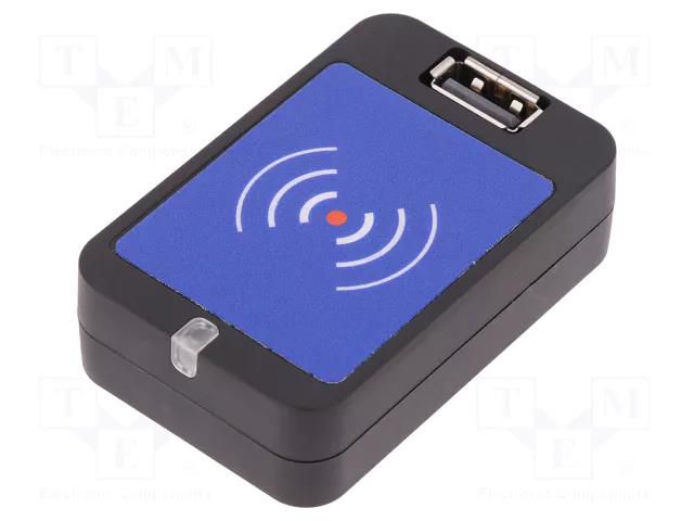 RFID reader; 4.3÷5.5V; USB; antenna; Range: 100mm; 60x39x16.5mm ELATEC T4FK-FBFRLM7-P