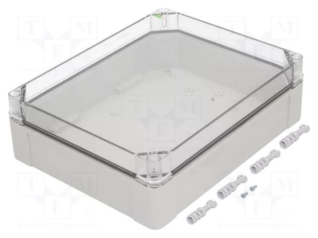 Enclosure: multipurpose; X: 270mm; Y: 340mm; Z: 106mm; INDUSTRIAL ELEKTRO-PLAST NASIELSK EPN-2725-01