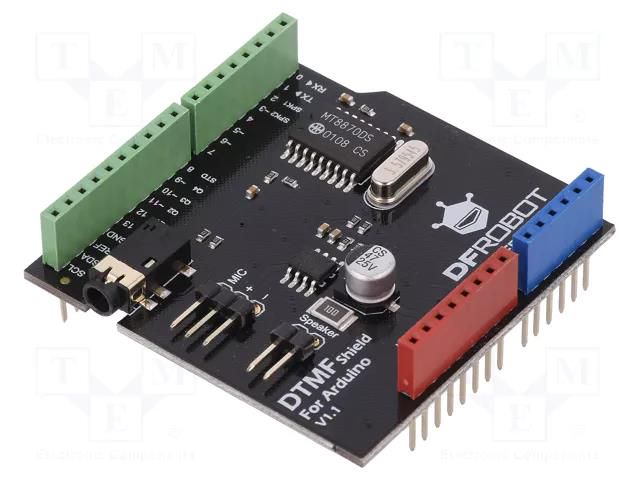 Module: audio; DTMF,shield; pin strips DFROBOT DF-DFR0308
