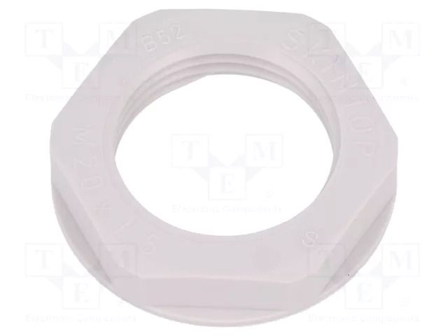 Nut; M20; polyamide; UL94V-2; 27mm; light grey; Thread: metric LAPP LP-53119023