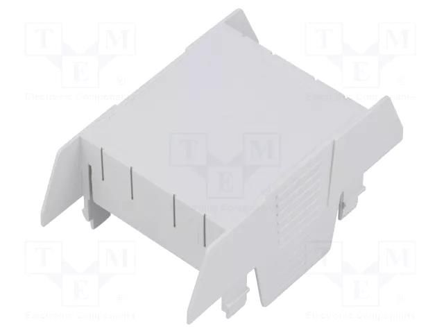 Cover; for enclosures; UL94HB; Series: EH 45; ABS; grey; 45mm PHOENIX CONTACT PH-2201512