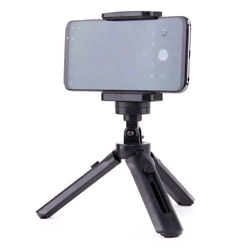 Mini tripod selfie stick holder for phone camera GoPro 16 - 21 cm black, Hurtel 5907769322495 5907769322495