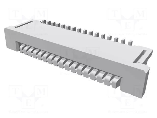 Connector: FFC/FPC; vertical; PIN: 16; ZIF; SMT; Easy-On; 125V; 1A MOLEX MX-52610-1672