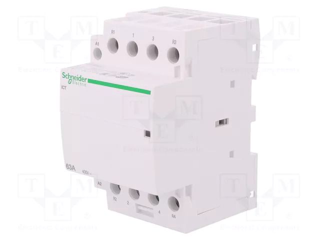 Contactor: 4-pole installation; 25A; 230÷240VAC; NC x4; IP20; ICT SCHNEIDER ELECTRIC A9C20837