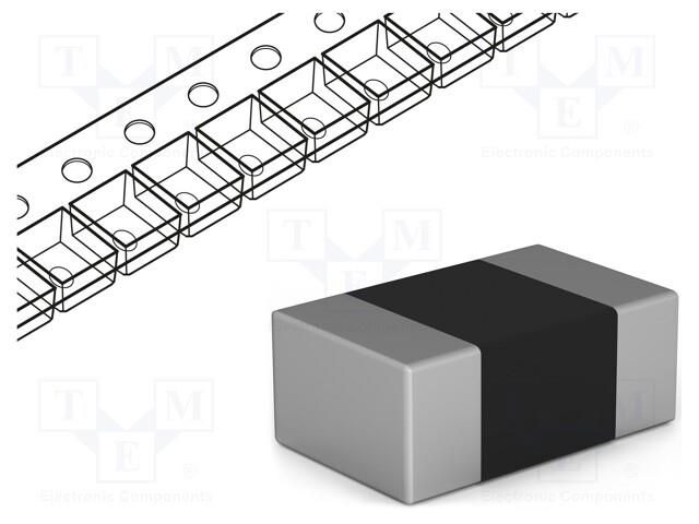 Coil; SMD; 0805; 120nH; 500mA; 0.48Ω; ±5% FERROCORE CW0805-120