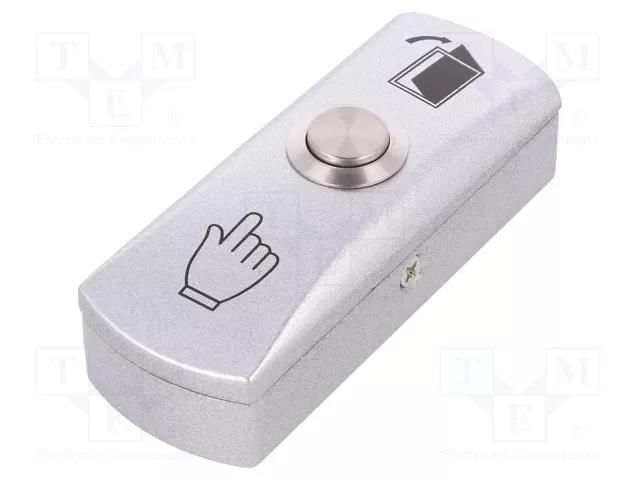 Exit button; wall mount; 36VDC; IP20; DC load @R: 3A/24VDC ORNO OR-ZS-813