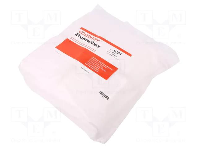 Cleaning cloth: cloth; cellulose,polyester; 1200pcs; 102x102mm CHEMTRONICS CH-6704