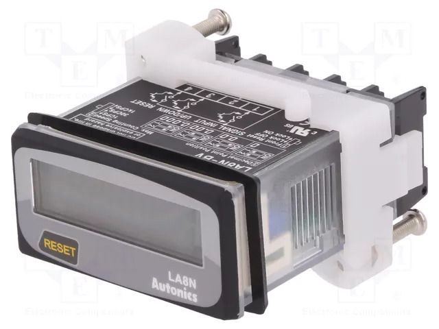 Counter: electronical; LCD; pulses; -9999999÷99999999; IP20 AUTONICS LA8N-BV