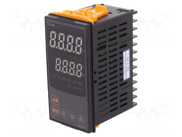 Module: regulator; temperature; SSR; OUT 3: alarm x2,SPST-NO; TK4H AUTONICS TK4H-24SN