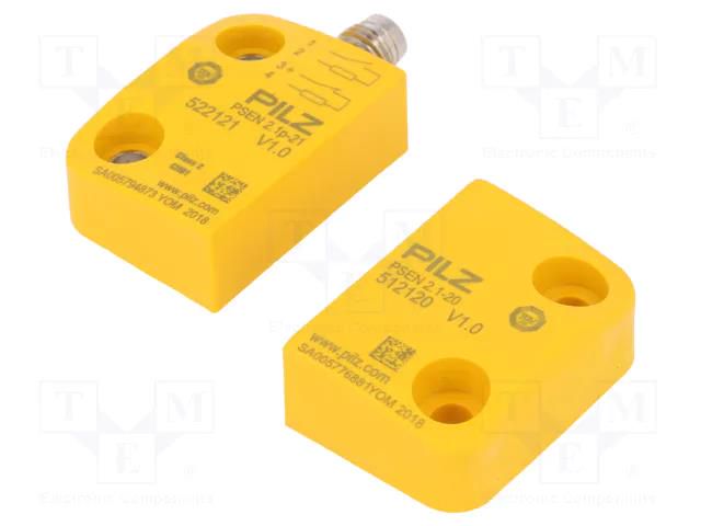Safety switch: magnetic; PSEN 2.1; NC + NO; Features: with LED PILZ PZ-502221