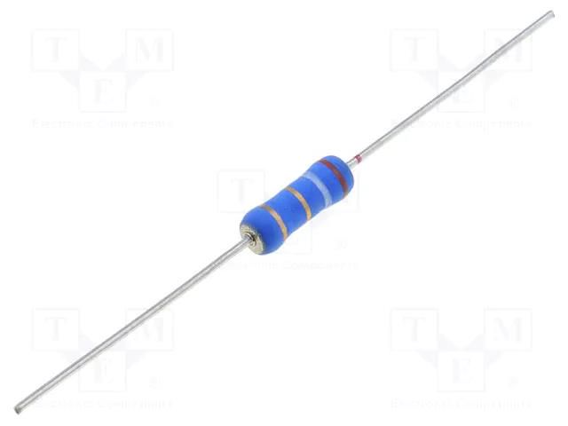 Resistor: power metal; THT; 150kΩ; 2W; ±5%; Ø0.75x25mm; Ø4x11mm ROYALOHM PMR2S-150K