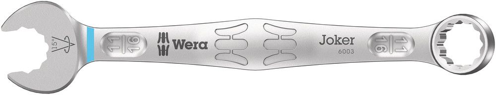 6003 Joker Combination wrench, Imperial, 11/16"x210, Wera 05020217001