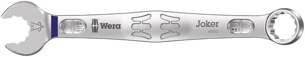 6003 Joker Combination wrench, Imperial, 7/16"x135, Wera 05020213001