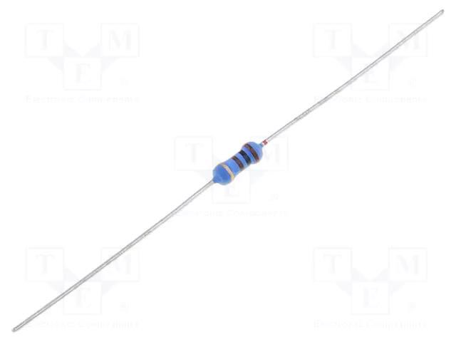 Resistor: power metal; THT; 1.2kΩ; 1W; ±5%; Ø0.54x25mm; Ø2.5x6.5mm ROYALOHM PMR1T-1K2