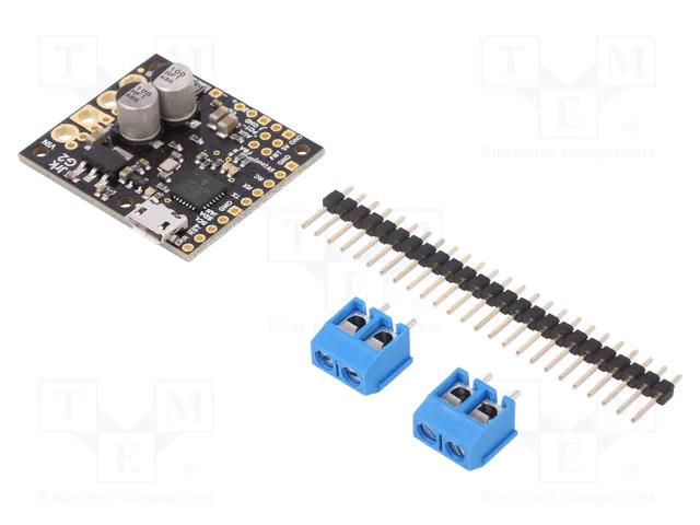 DC-motor driver; 20kHz; I2C,TTL,USB; 13A; Uin mot: 6.5÷40V; Ch: 1 POLOLU POLOLU-3147