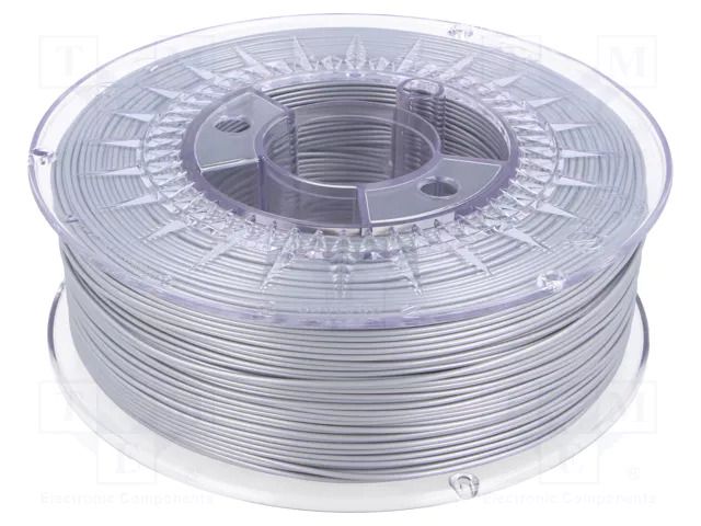 Filament: PLA; Ø: 1.75mm; aluminium; 200÷235°C; 1kg DEVIL DESIGN DEV-PLA-1.75-ALU